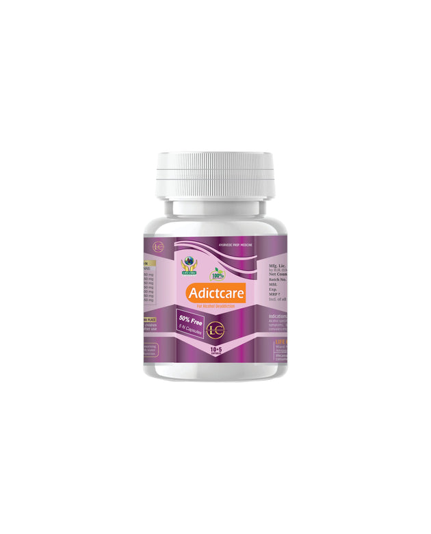 ADICTCARE CAPSULE Life Care Ayurvedic