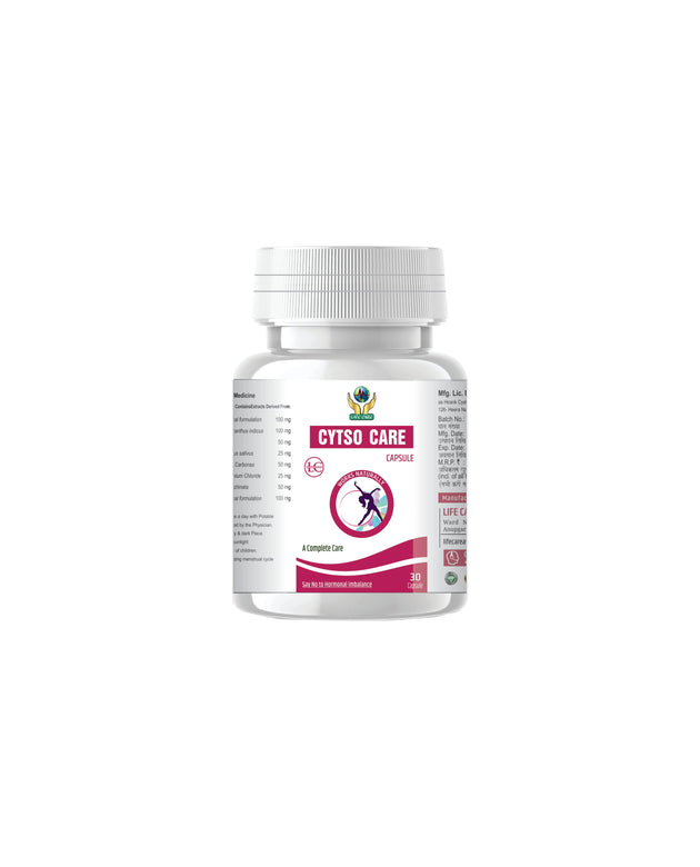 CYTSO CARE CAPSULE Life Care Ayurvedic