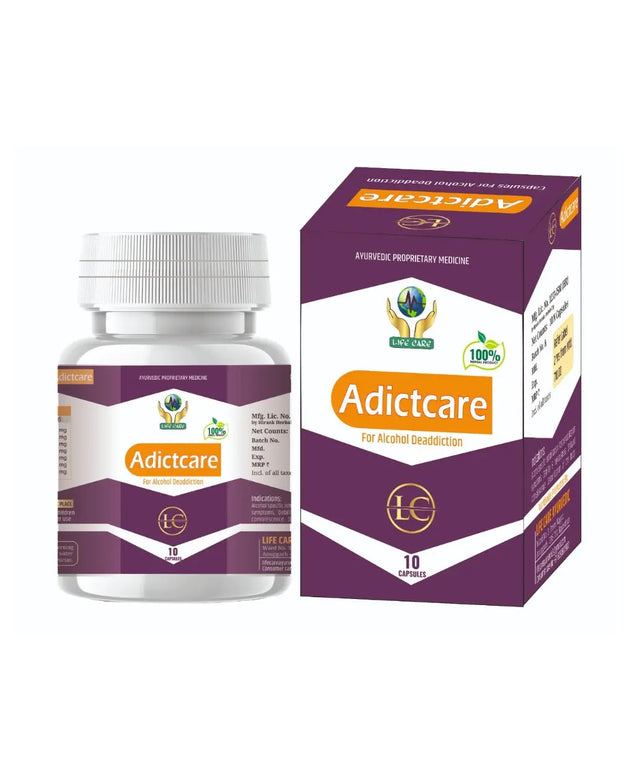 ADICTCARE CAPSULE Life Care Ayurvedic