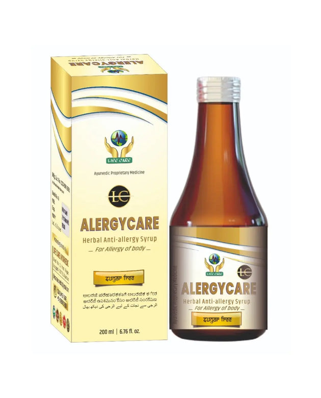ALERGYCARE SYRUP Life Care Ayurvedic