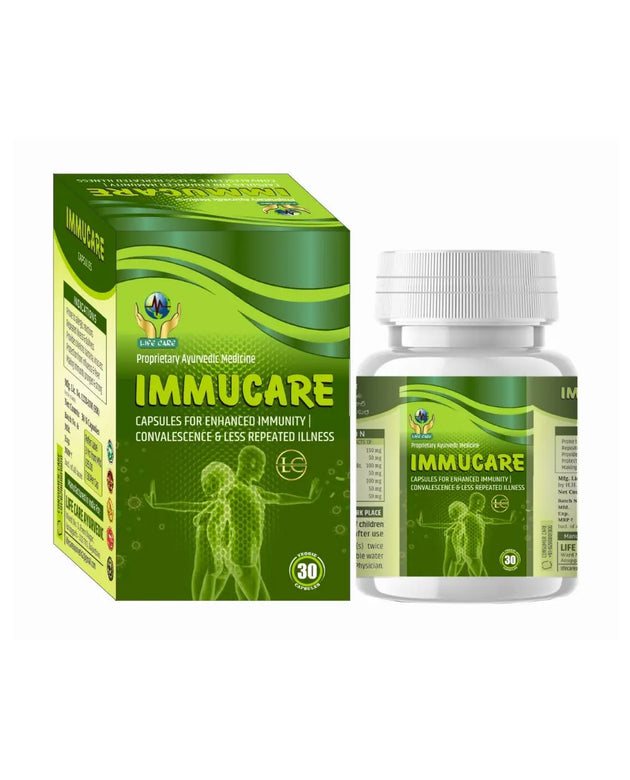 IMMUCARE CAPSULE Life Care Ayurvedic