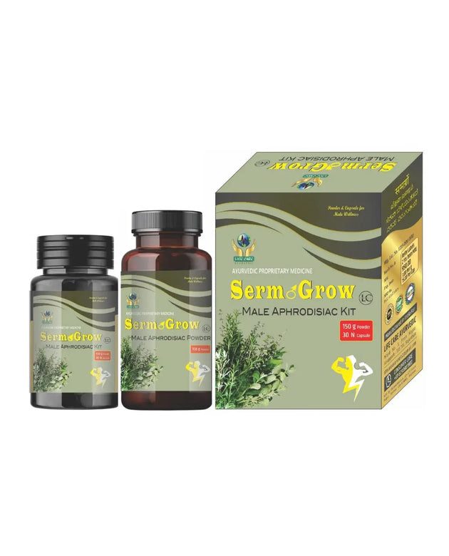 SERM GROW KIT Life Care Ayurvedic
