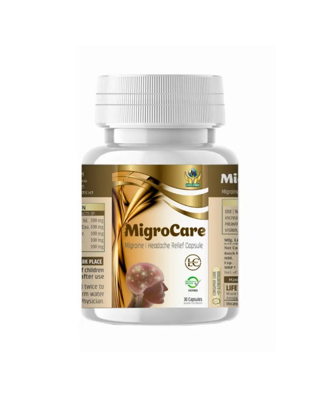 MIGROCARE MIGRAINE RELIEF CAPSULE Life Care Ayurvedic