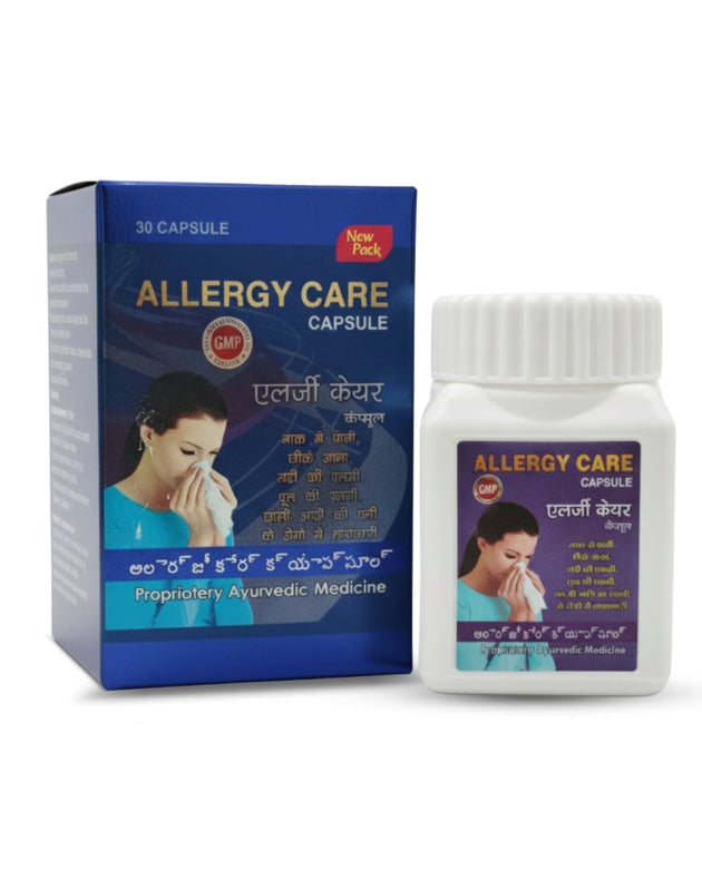 ALLERGY CARE CAPSULE | 30 CAPSULES PACK allergy capsules Life Care Ayurvedic