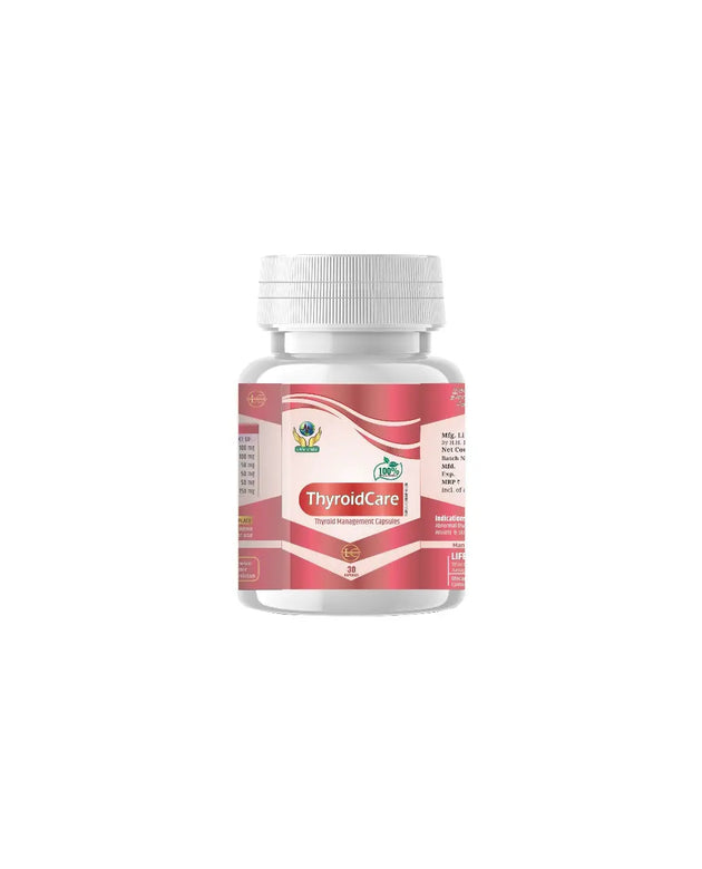 ThyroidCare Capsules | Thyroid Management Capsules | 30 Capsules Life Care Ayurvedic