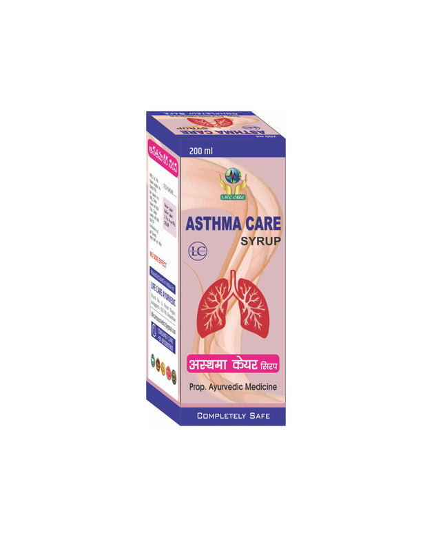 ASTHMA CARE SYRUP Life Care Ayurvedic