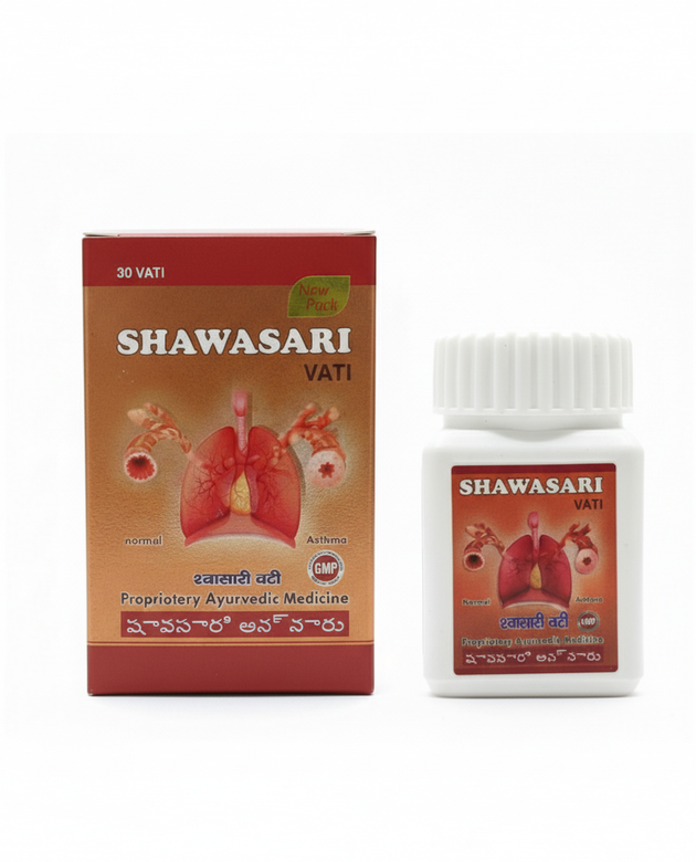 Shawasari Vati Pack of 30 Tablets | Life Care Ayurvedic Life Care Ayurvedic