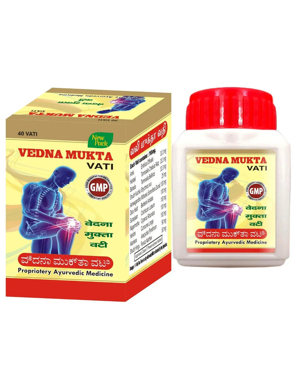 VEDNA MUKTA VATI 40 PACKING Lifecare Ayurvedic