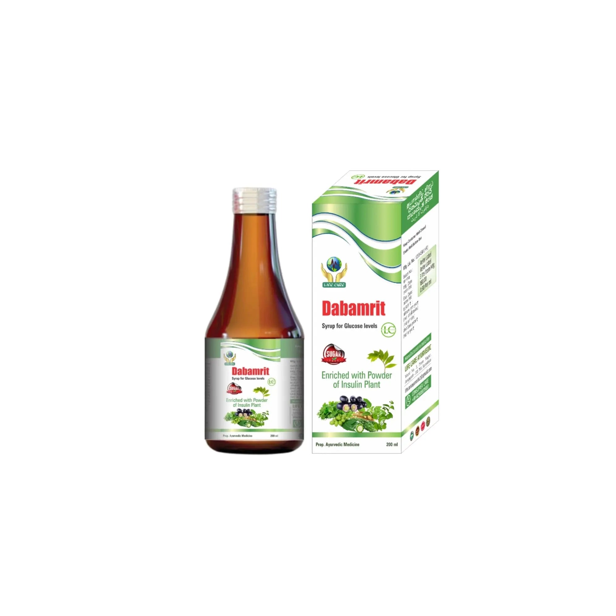DABAMRIT SYRUP Life Care Ayurvedic