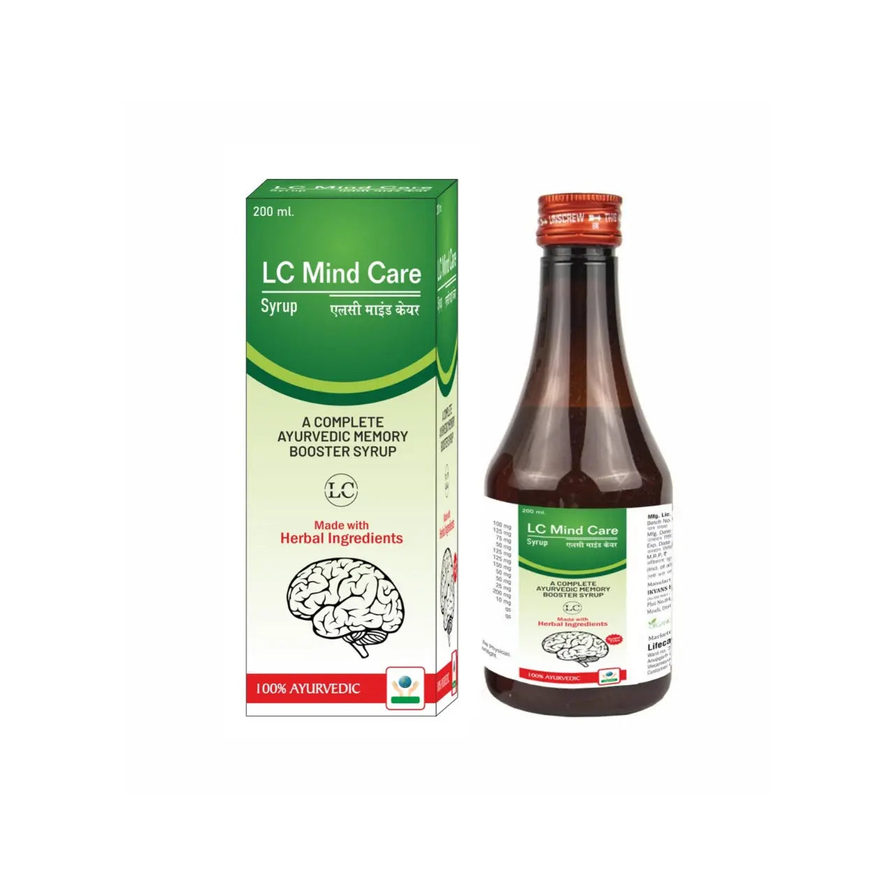 LC MIND CARE SYRUP Life Care Ayurvedic