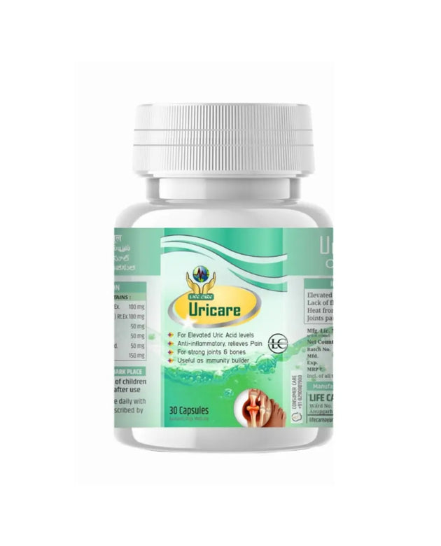 URICARE CAPSULE Life Care Ayurvedic