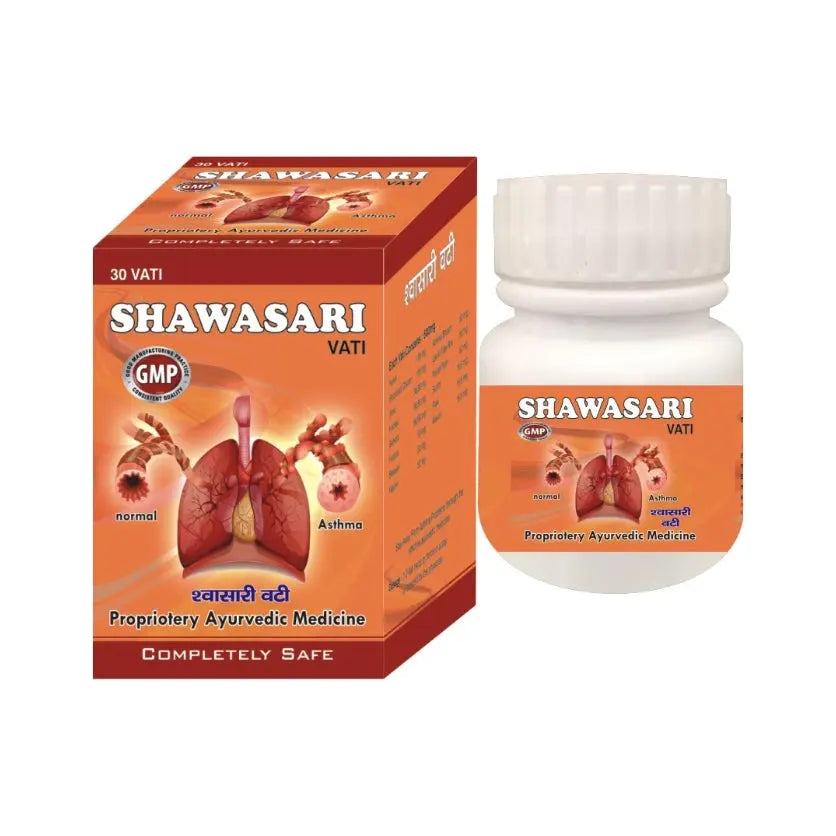 Shawasari Vati Pack of 30 Tablets | Life Care Ayurvedic Life Care Ayurvedic