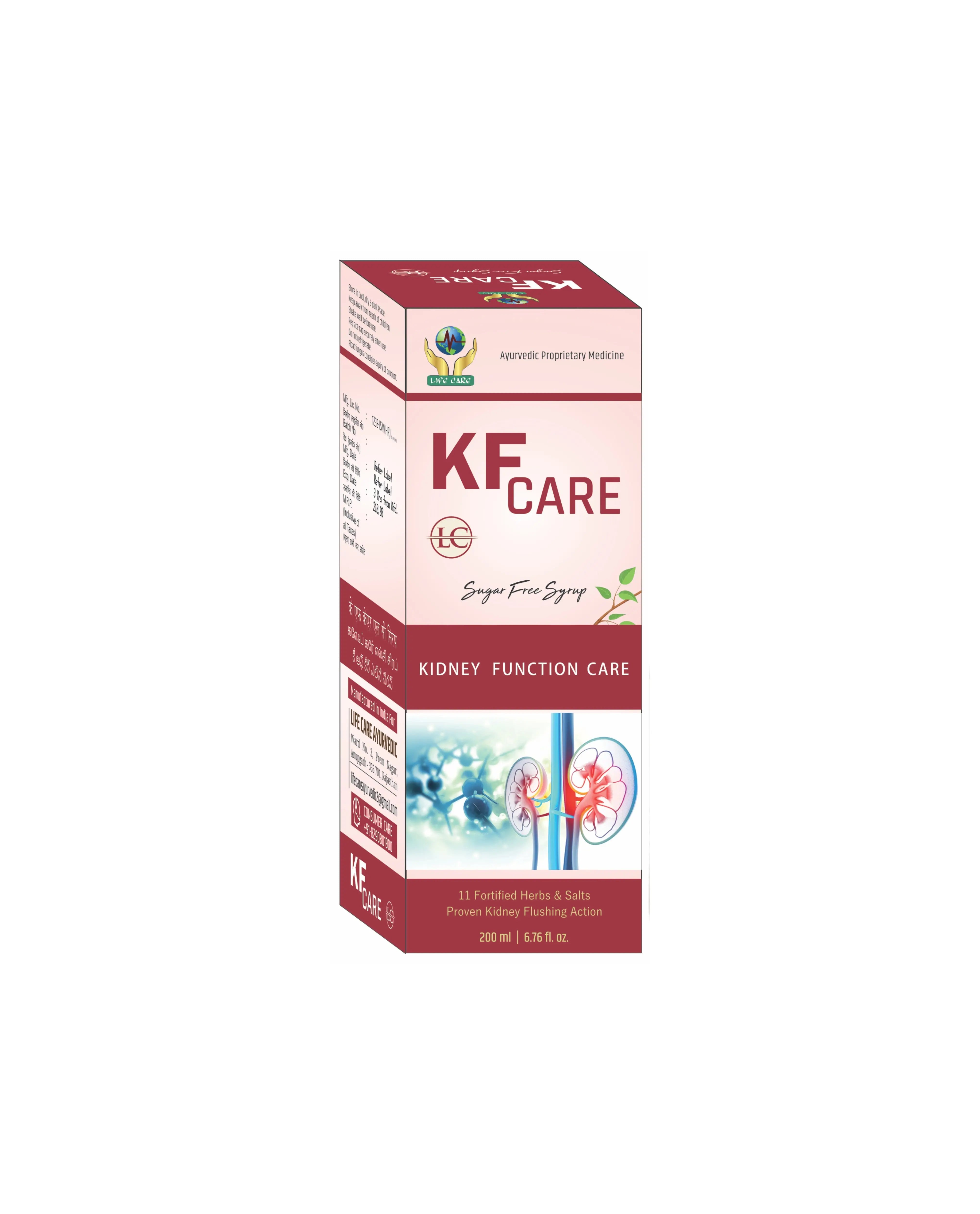 KF CARE SYRUP Life Care Ayurvedic