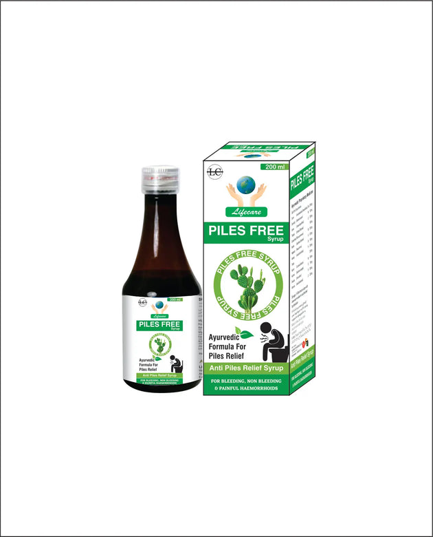 PILES FREE SYRUP Life Care Ayurvedic