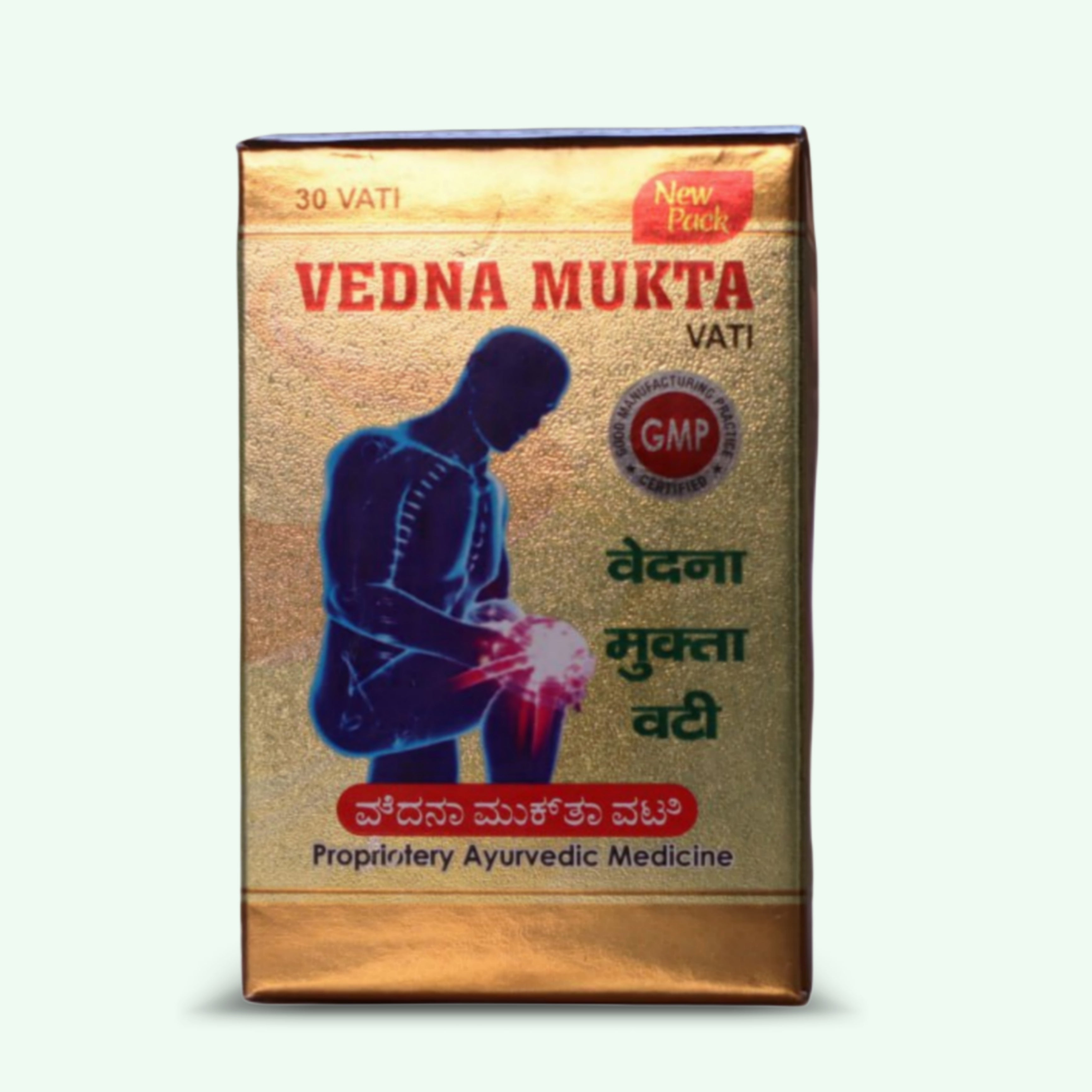 VEDNA MUKTA VATI 30 PACKING Lifecare Ayurvedic