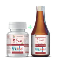 KF Care Ayurvedic Kidney Health Combo (Syrup + Capsules) Lifecare Ayurvedic