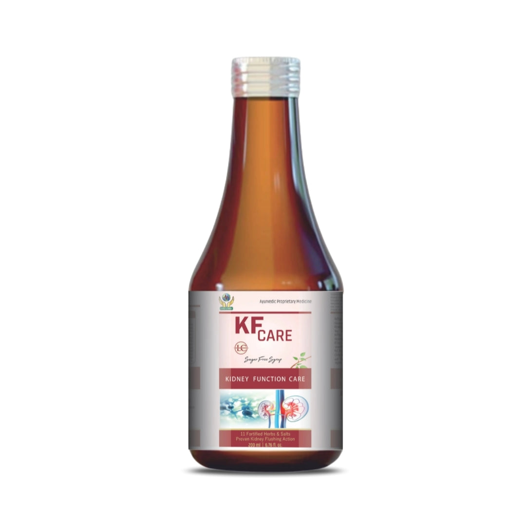 KF Care Ayurvedic Kidney Health Combo (Syrup + Capsules) Lifecare Ayurvedic