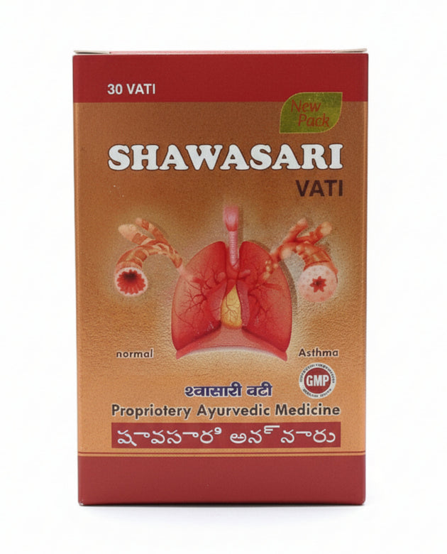 Shawasari Vati Pack of 30 Tablets | Life Care Ayurvedic Life Care Ayurvedic