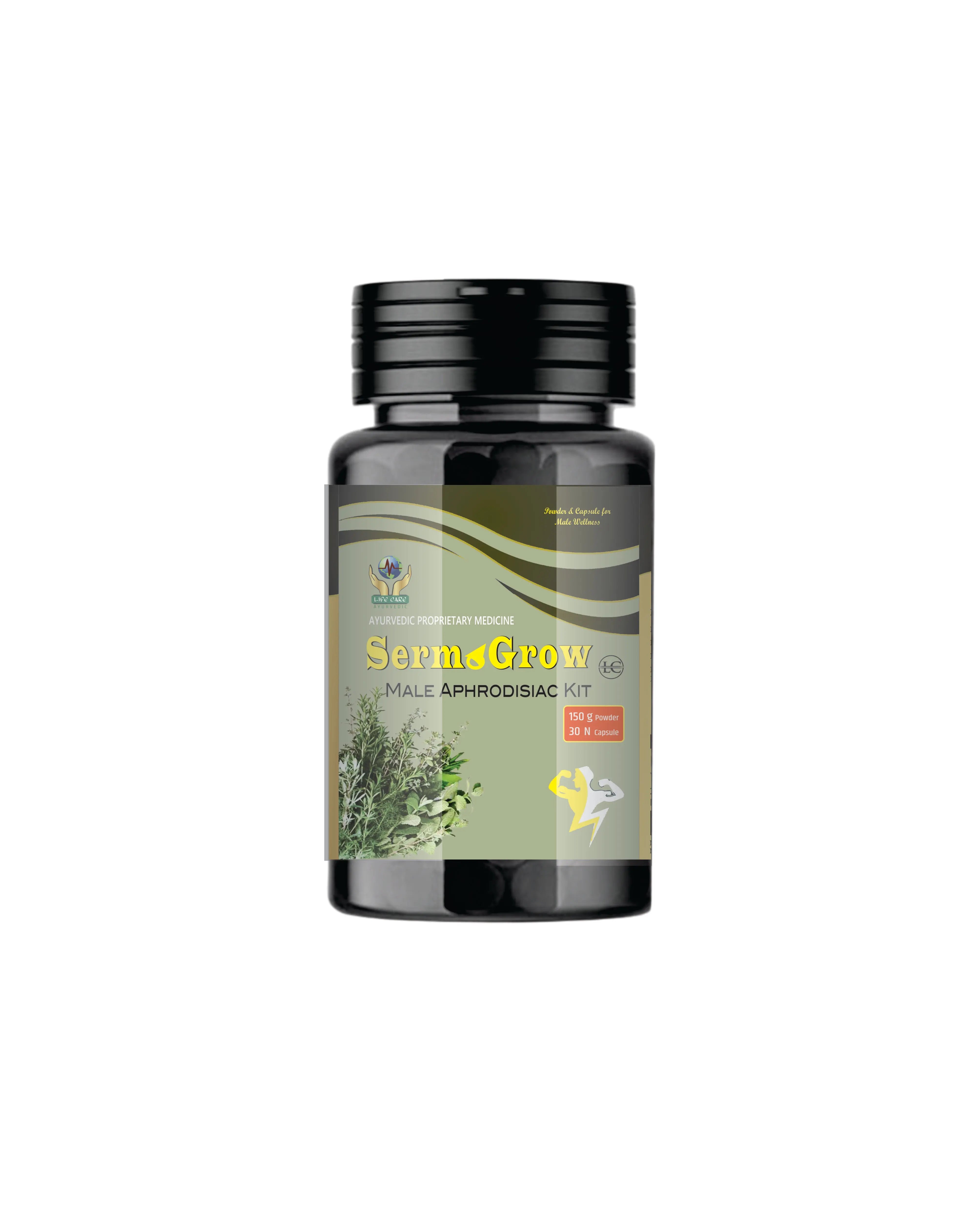 SERM GROW KIT Life Care Ayurvedic