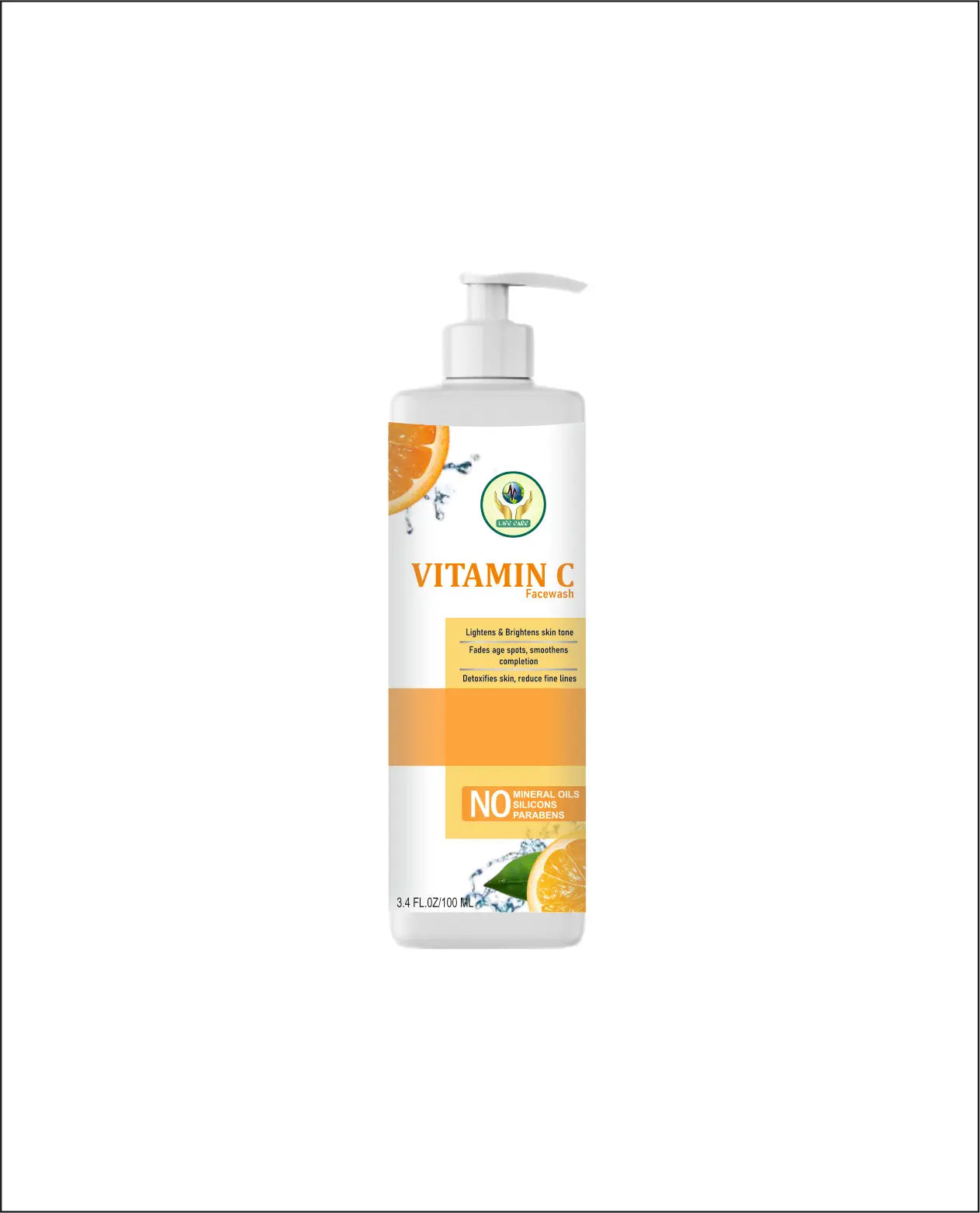 VITAMIN C FACEWASH Life Care Ayurvedic