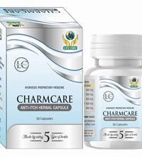 Charmcare Herbal Capsule | Anti-Itch Herbal Capsule | 30 Capsules Life Care Ayurvedic