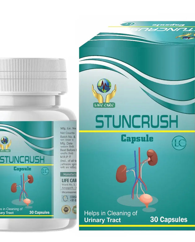 STUNCRUSH CAPSULE Life Care Ayurvedic