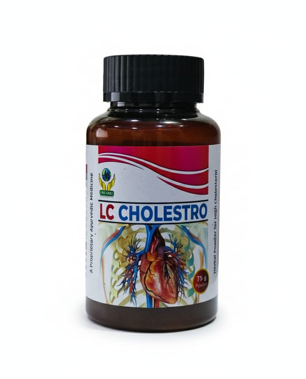 LC Cholestro - Herbal Powder for High Cholesterol (75g) Life Care Ayurvedic