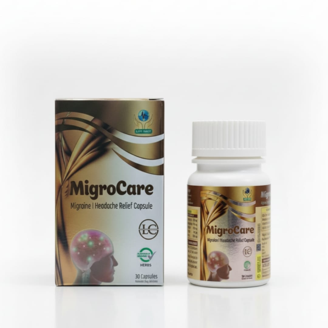 MIGROCARE MIGRAINE RELIEF CAPSULE Life Care Ayurvedic