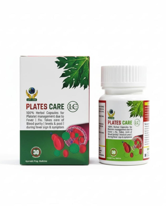 PLATES CARE CAPSULE plate care Life Care Ayurvedic