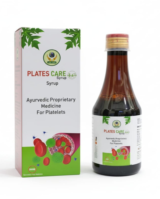 PLATES CARE SYRUP | Life Care Ayurvedic ayurvedic syrup Life Care Ayurvedic