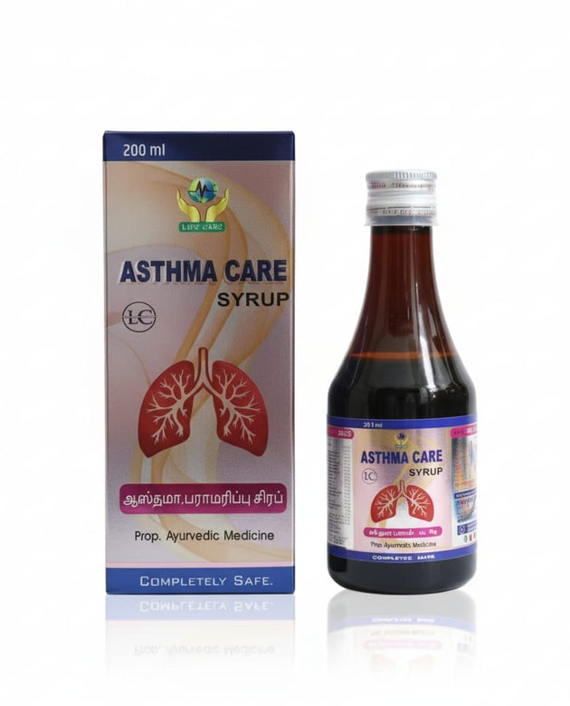 ASTHMA CARE SYRUP Life Care Ayurvedic
