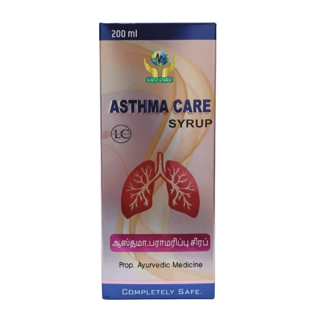 ASTHMA CARE SYRUP Life Care Ayurvedic