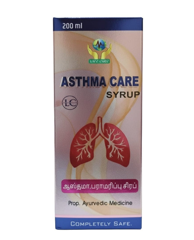 ASTHMA CARE SYRUP Life Care Ayurvedic