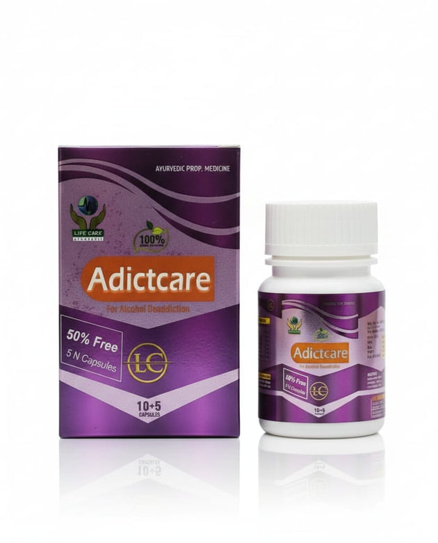 ADICTCARE CAPSULE: A Path to Overcoming Addiction ADDICTCARE CAPSULE Life Care Ayurvedic