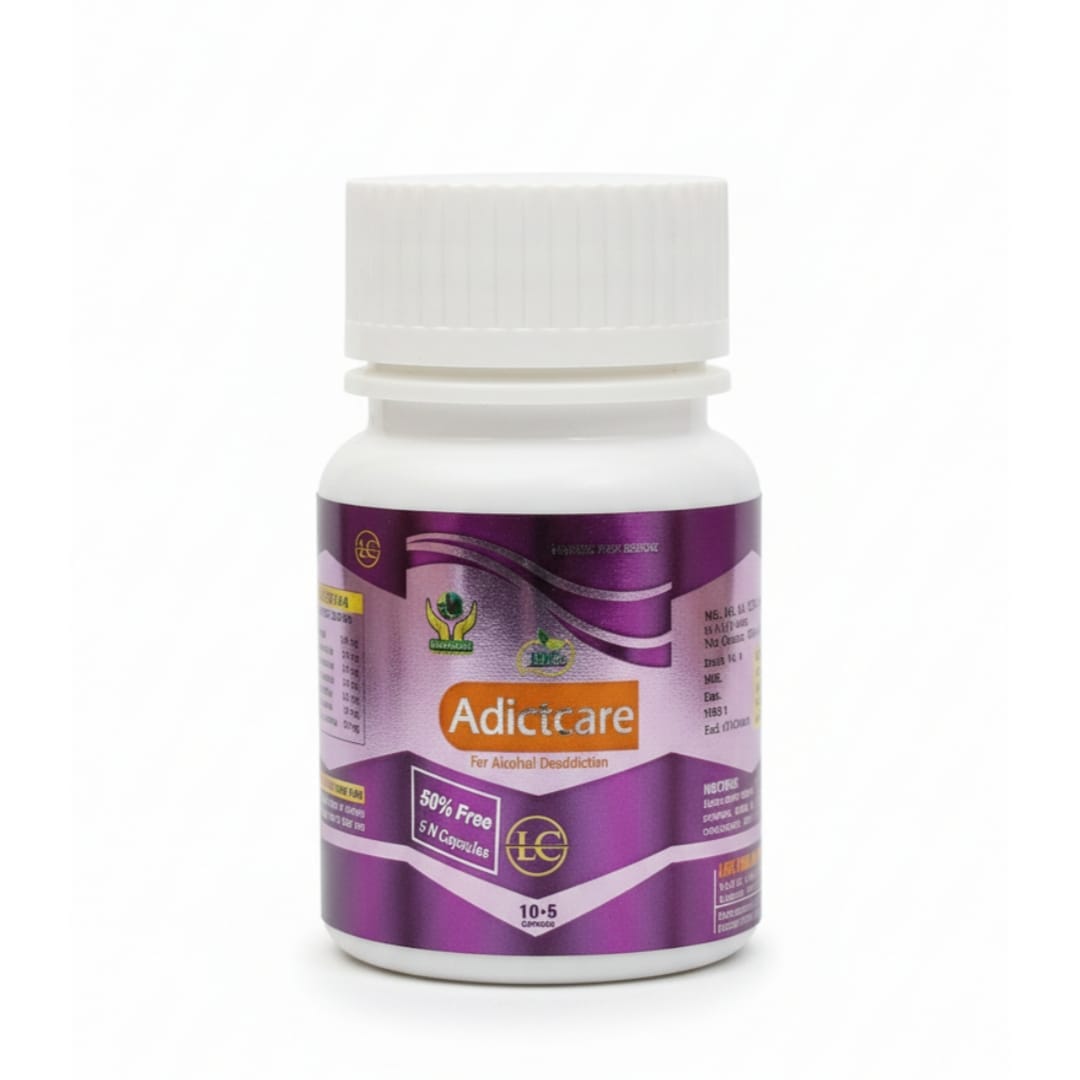ADICTCARE CAPSULE: A Path to Overcoming Addiction ADDICTCARE CAPSULE Life Care Ayurvedic