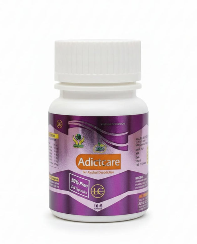 ADICTCARE CAPSULE: A Path to Overcoming Addiction ADDICTCARE CAPSULE Life Care Ayurvedic