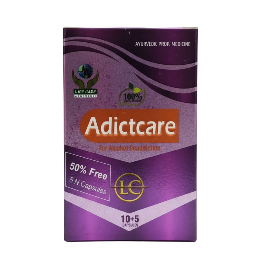 ADICTCARE CAPSULE: A Path to Overcoming Addiction ADDICTCARE CAPSULE Life Care Ayurvedic