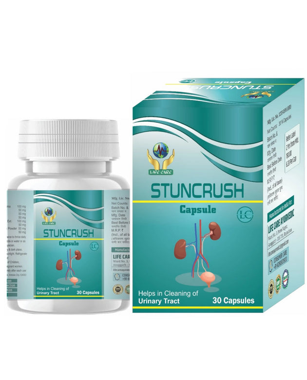 STUNCRUSH CAPSULE Life Care Ayurvedic