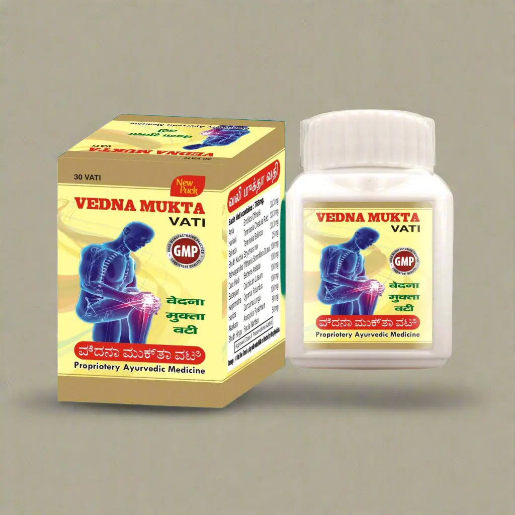 VEDNA MUKTA VATI 30 PACKING Lifecare Ayurvedic