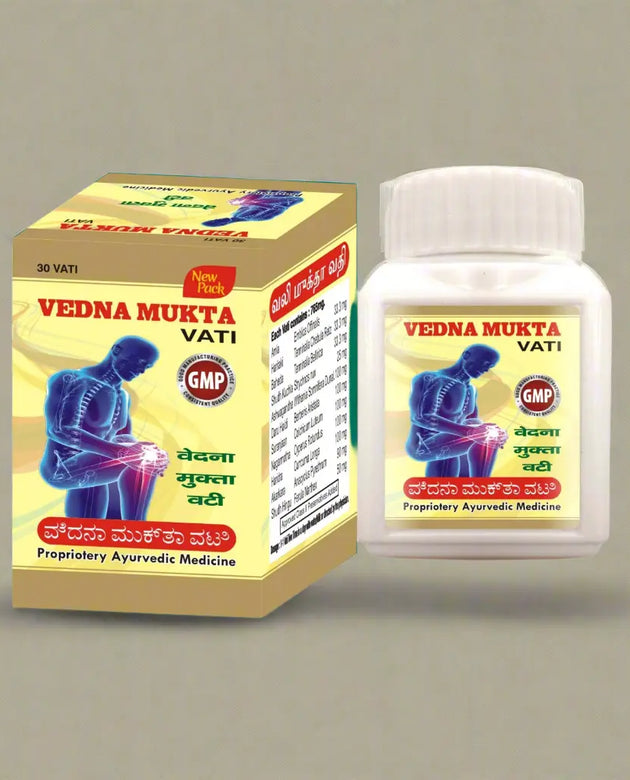 VEDNA MUKTA VATI 30 PACKING Lifecare Ayurvedic