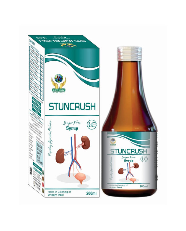 STONE CRUSH SYRUP Life Care Ayurvedic